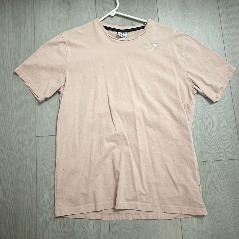 Gymshark blush pink tee